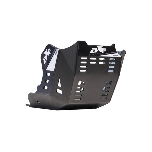 AXP ποδιά κινητήρα (skid plate) για CFMOTO 450MT, μαύρη πλαστική προστασία κάτω μέρους
